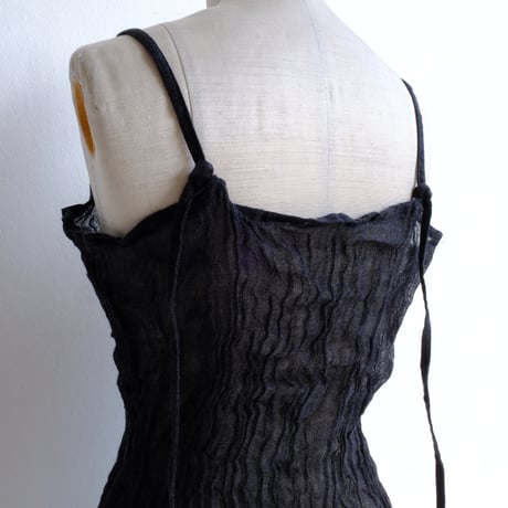 wool linen gawze camisole