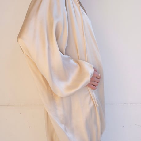 silk hoodie tunic