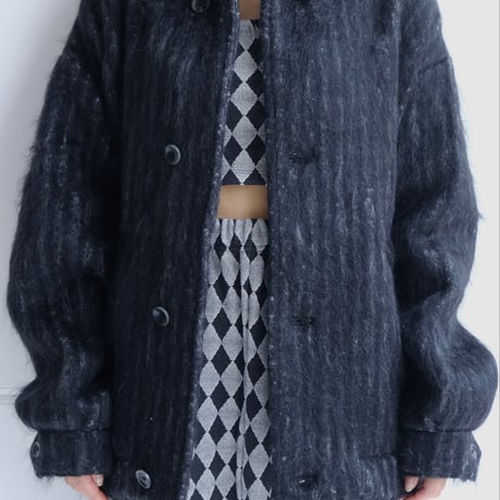 flow dye kid mohair jacket