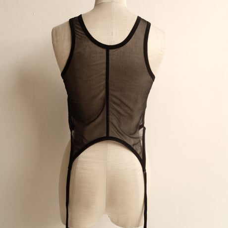 sheer gater tank top