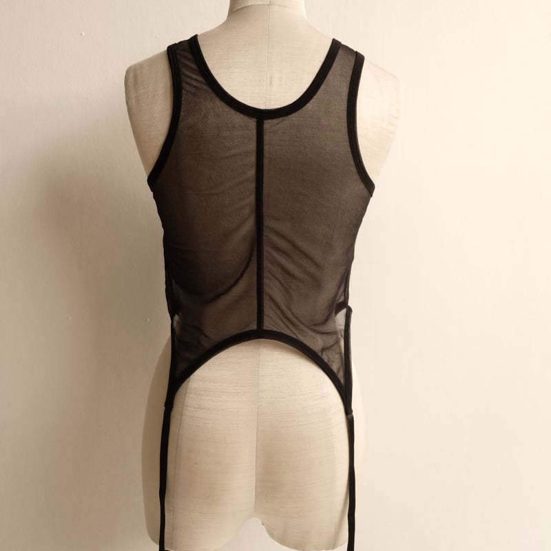 sheer gater tank top | ERiKOKATORi