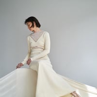 suminagashi cotton harem jumpsuit | ERiKOKATORi