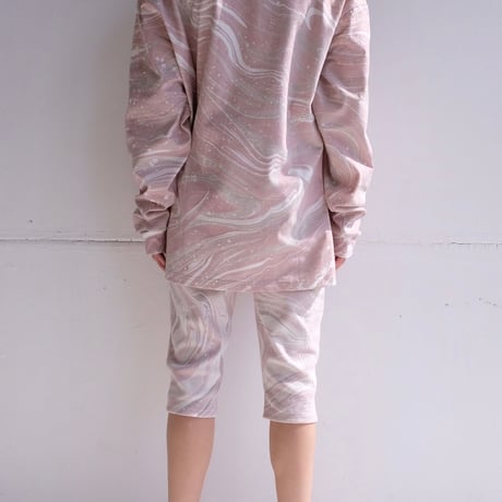 suminagashi long sleeve Tshirt