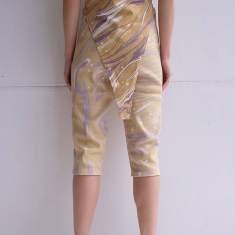 suminagashi rib pants