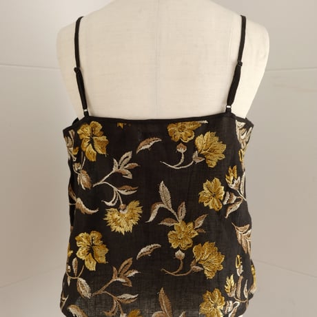 flower embroidery camisole
