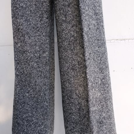 nep tweed wide pants