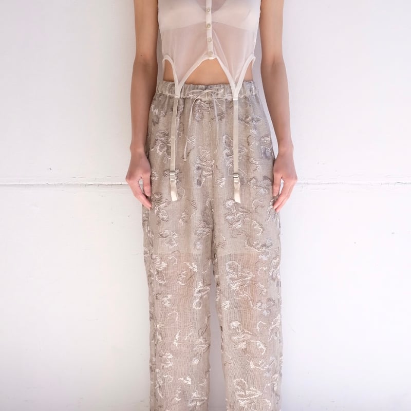 sheer gater tank top | ERiKOKATORi