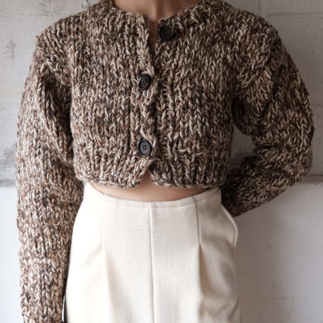 kilcarra tweed short cardigan