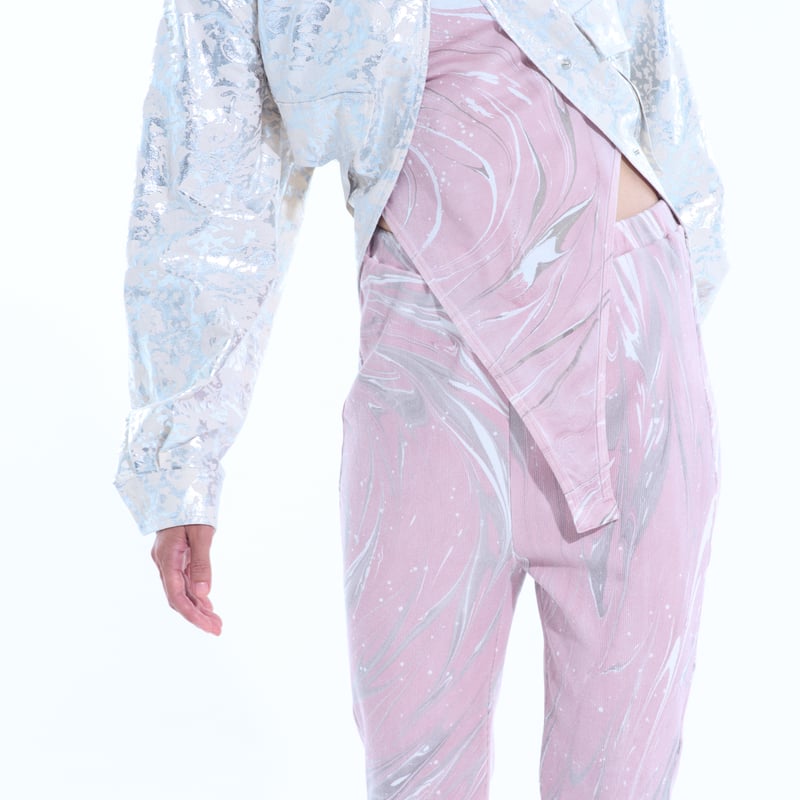 suminagashi body suit | ERiKOKATORi
