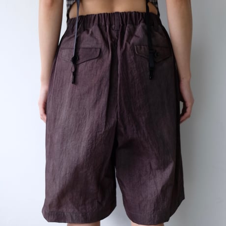 flow dye nylon shorts