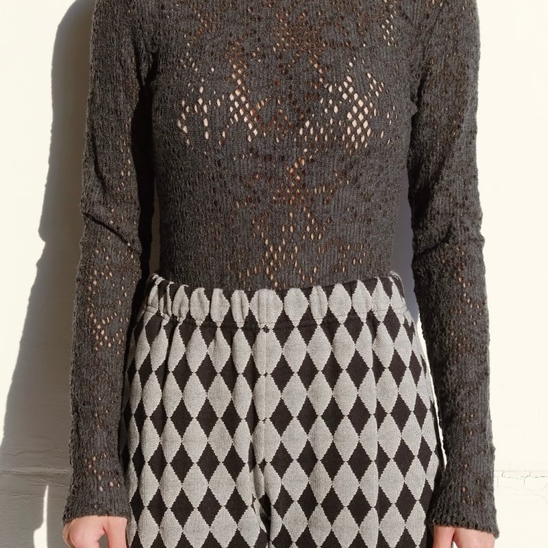 flower wool body suit | ERiKOKATORi