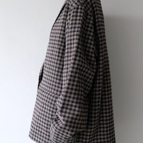 check cotton jacket