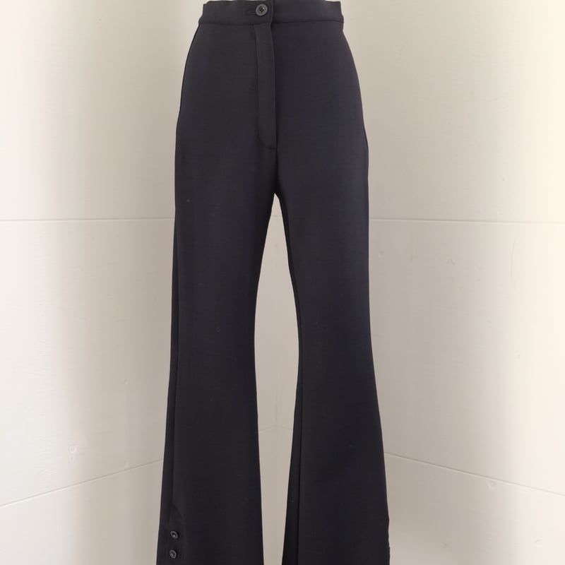 erikokatori tape pants エリコカトリ　テープパンツ strech flare pants | ERiKOKATORi