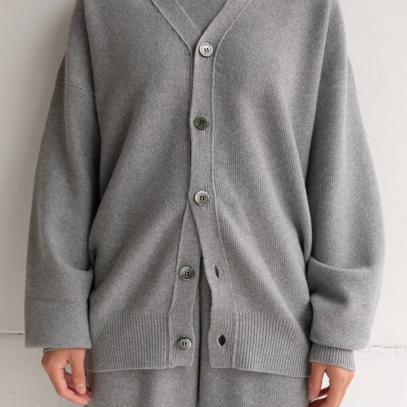 ultra fine wool cardigan | ERiKOKATORi
