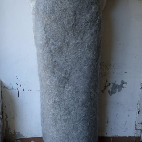 kid mohair knit skirt