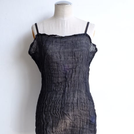 wool linen gawze camisole