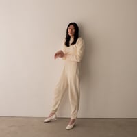 sweat wide pants
