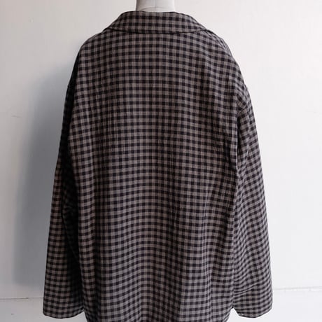 check cotton jacket