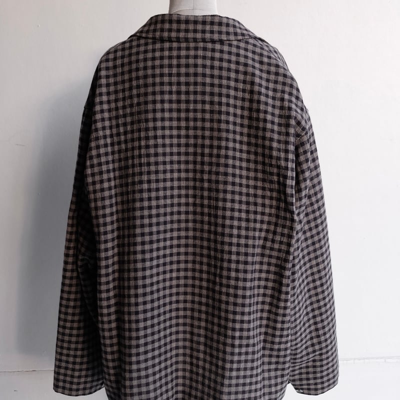 check cotton jacket | ERiKOKATORi