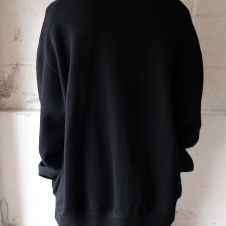 wool sweat cardigan