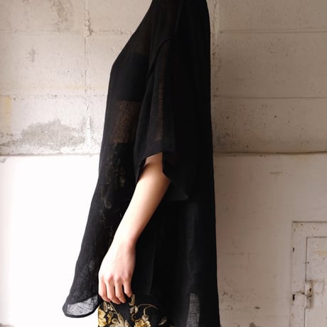 linen gawze T-shirt