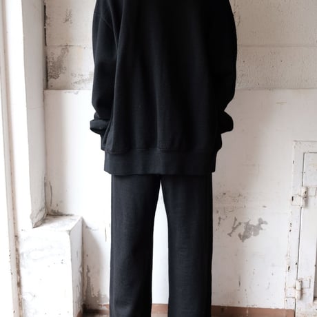 wool sweat cardigan