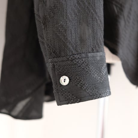 gisha jacquard shirt