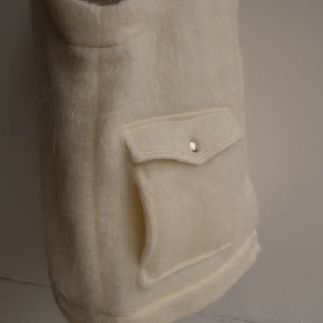 kid mohair vest