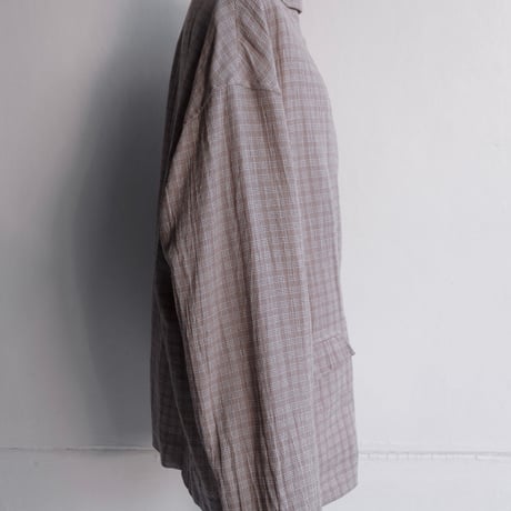 check cotton jacket