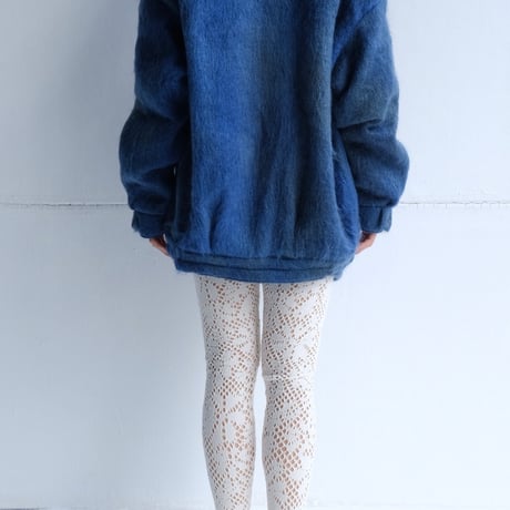 flow dye kid mohair jacket