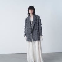wool linen gawze dress