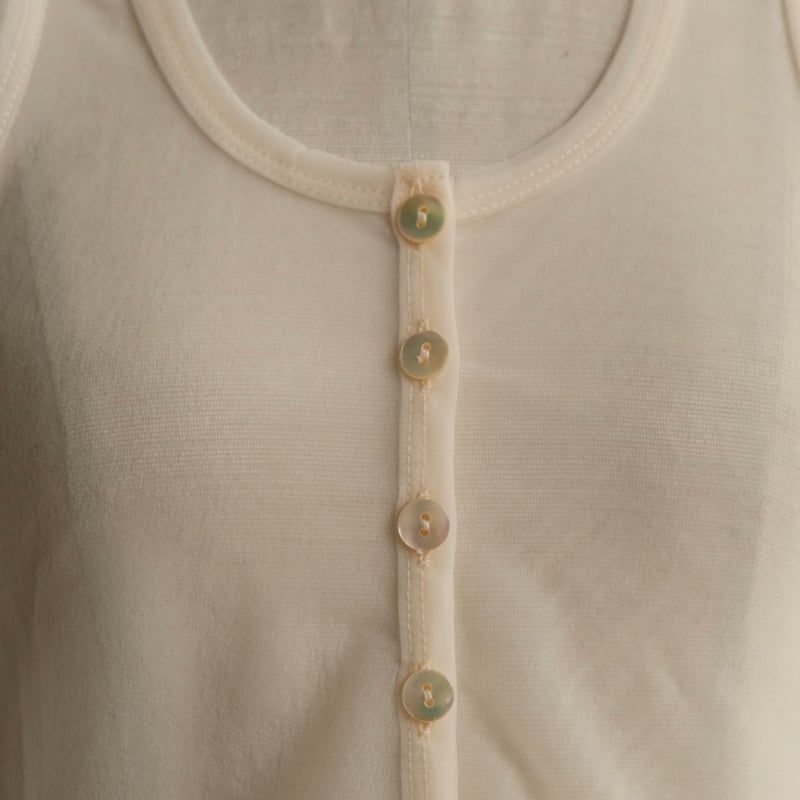 sheer gater tank top | ERiKOKATORi