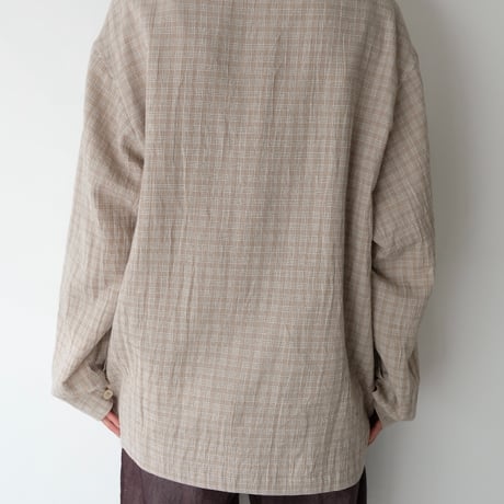 check cotton jacket