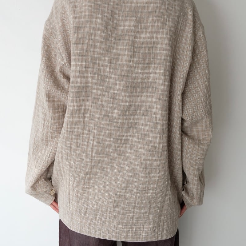 check cotton jacket | ERiKOKATORi