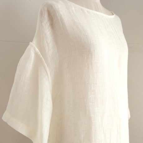 linen gawze T-shirt