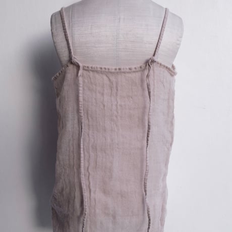 wool linen gawze camisole