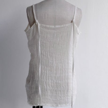 wool linen gawze camisole
