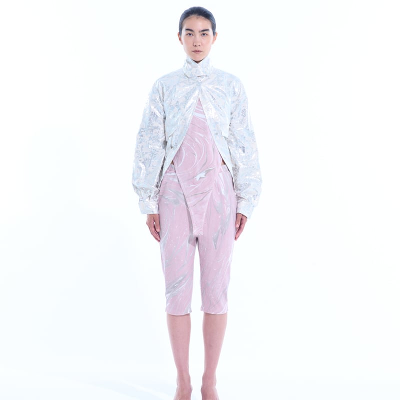 suminagashi body suit | ERiKOKATORi