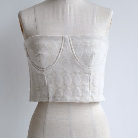 diamond sweat corset top