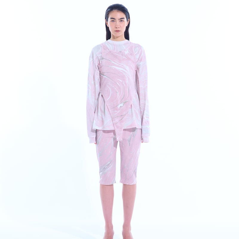 suminagashi body suit | ERiKOKATORi