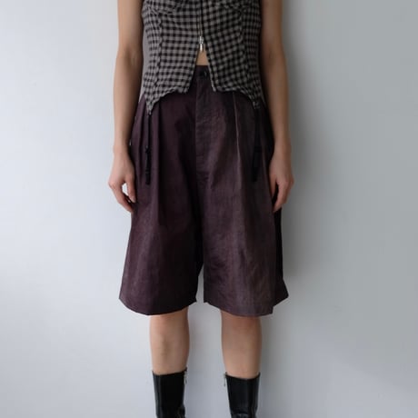 flow dye nylon shorts