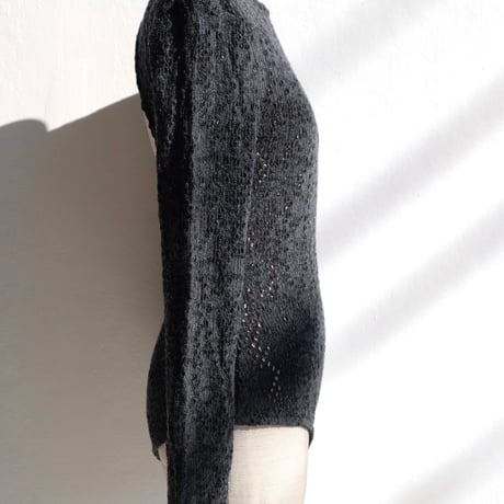 flower wool body suit