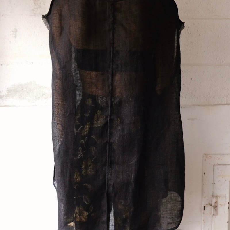 linen gawze nosleeve | ERiKOKATORi