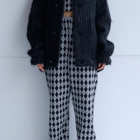 flow dye kid mohair jacket