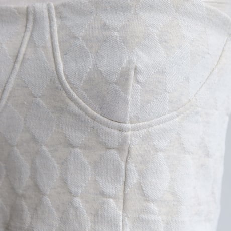 diamond sweat corset top