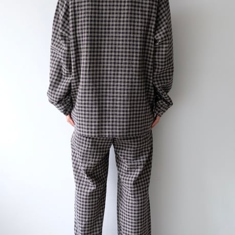 check cotton jacket