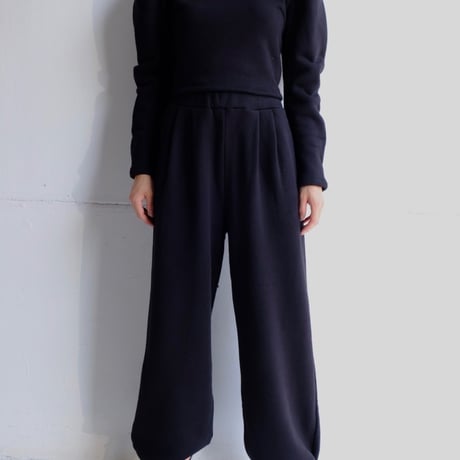 sweat wide pants
