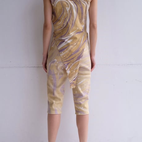 suminagashi rib pants