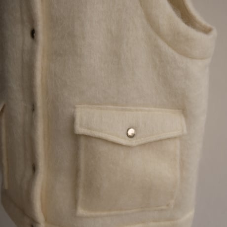 kid mohair vest