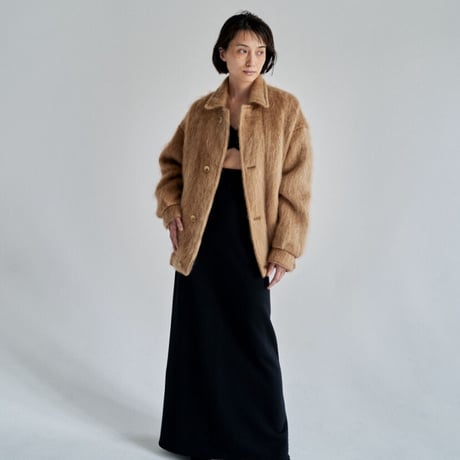 wool sweat cutout dress